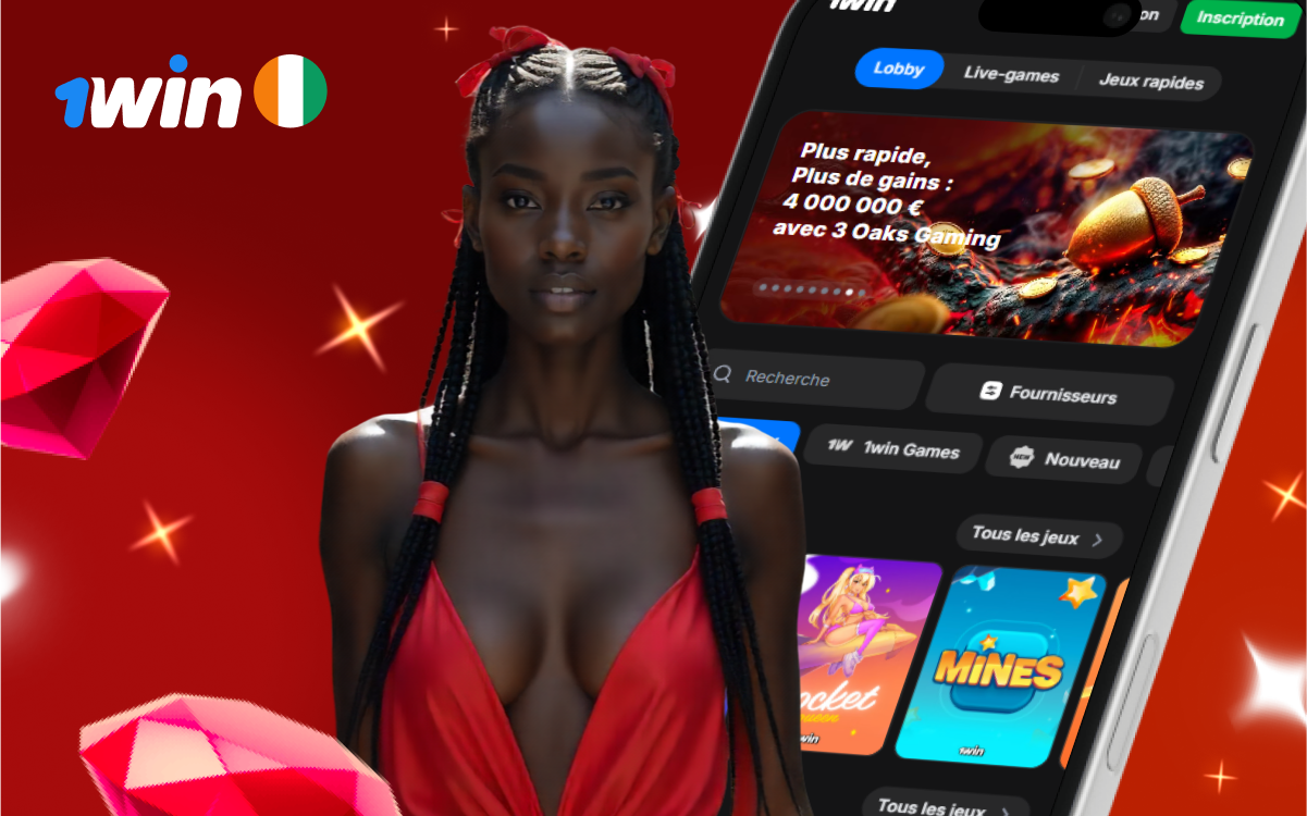1win Côte d'Ivoire : Casino, Paris et Bonus 500 % 2026